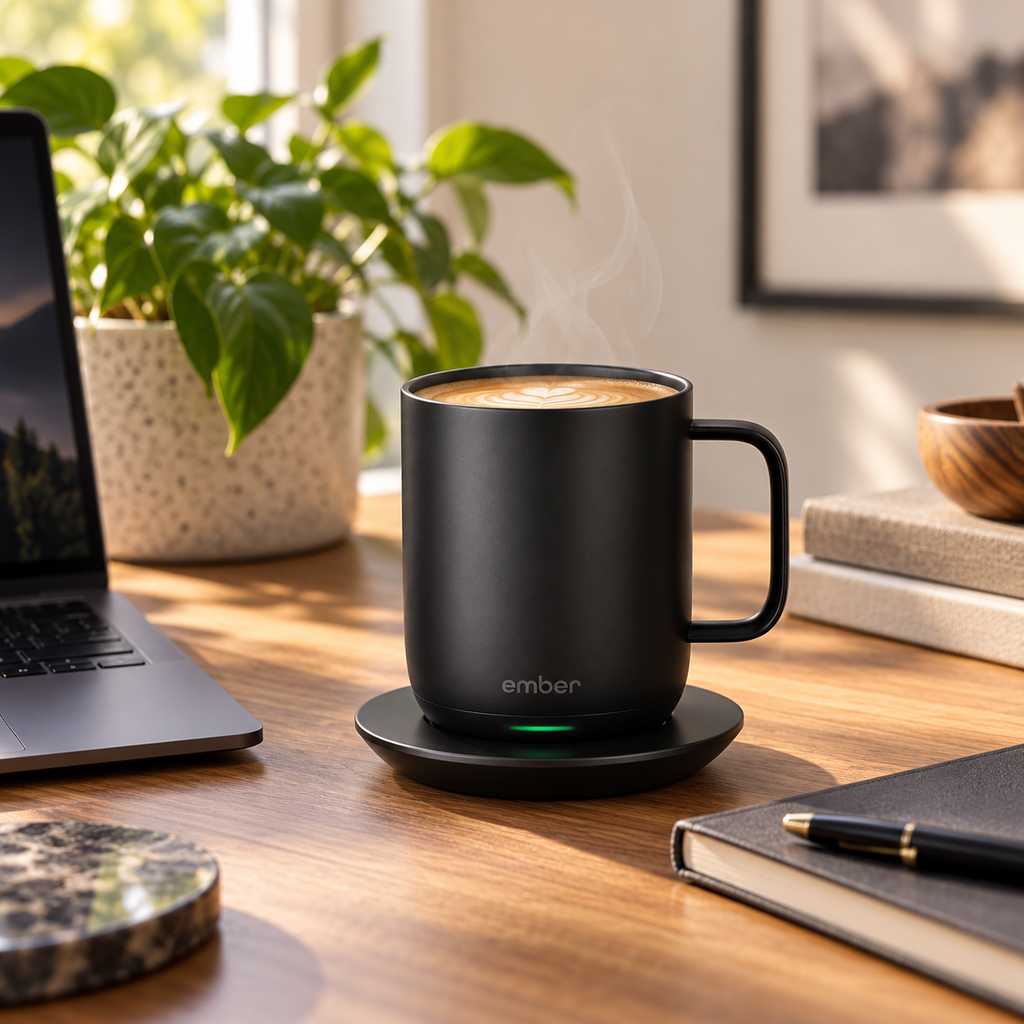 Ember Mug 2 in use